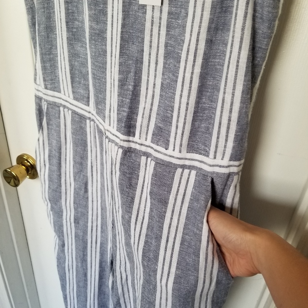 Anthropologie Drew linen jumpsuits - Picture 3 of 5